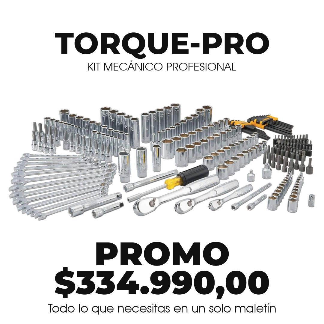 TORQUEPRO – Kit Mecánico Profesional