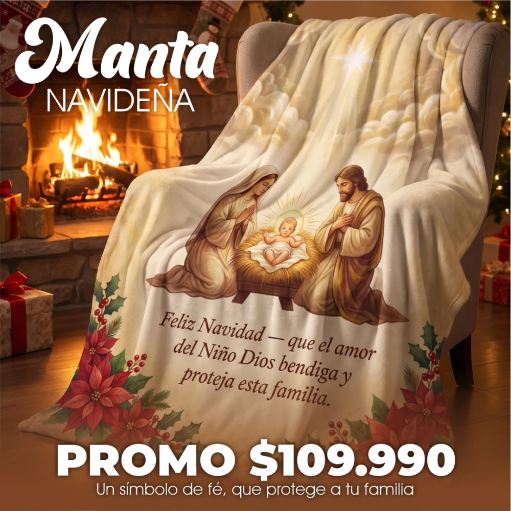 Manta Bendición del Niño Dios