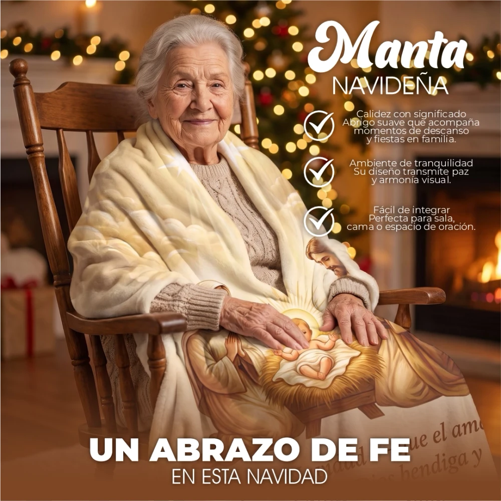 Manta Bendición del Niño Dios