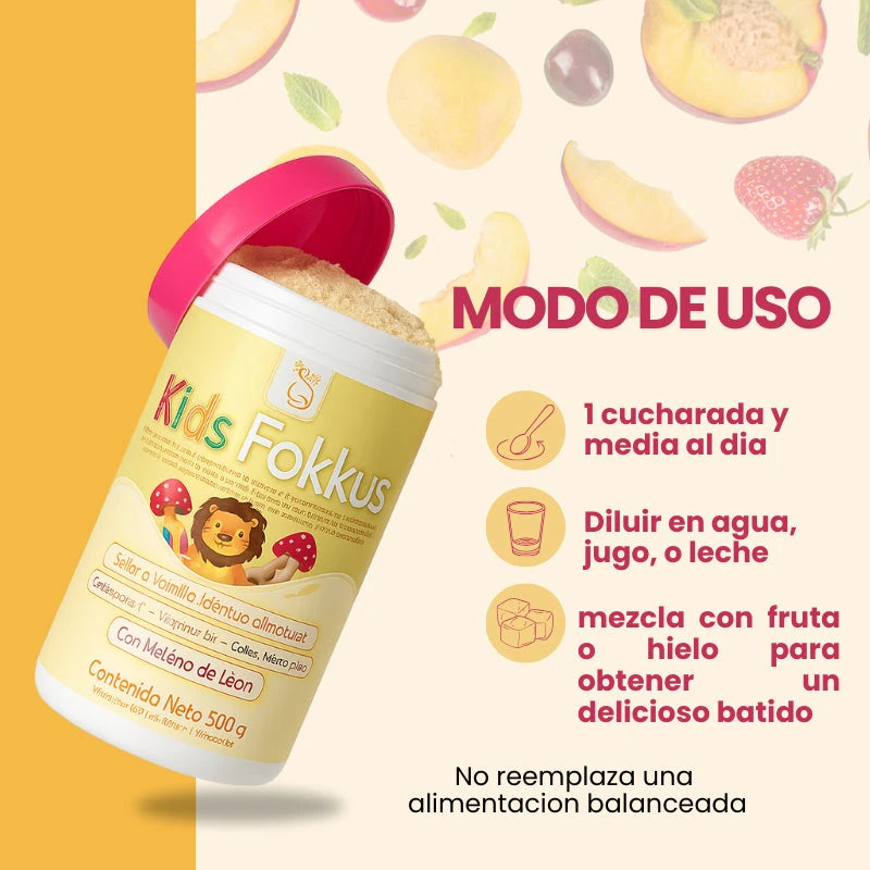 FOKUS KIDS · Batido Nutricional Infantil